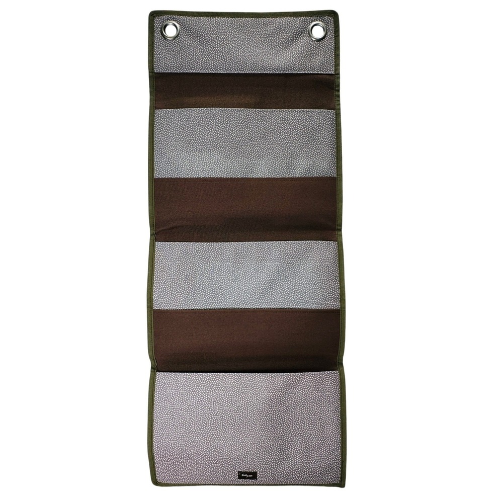 Thirty One Hanging Organizer Foldable Storage Brown Closet Bathroom RV Travel
